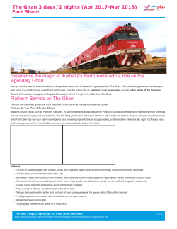 Fact Sheet - Rail Plus