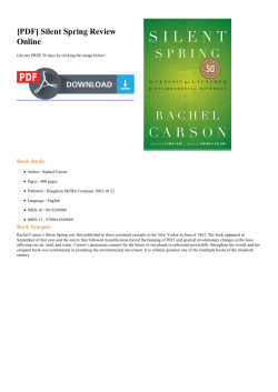 Silent Spring Review Online