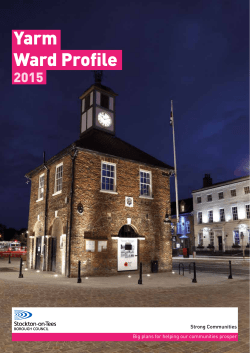 Yarm Ward Profile - Stockton Council