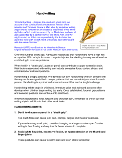 Handwriting