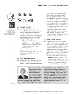 Bulimia Nervosa