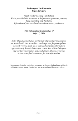 Dear Viking River Cruises Traveler,