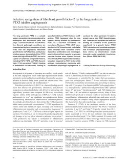 Selective recognition of fibroblast growth factor-2 by