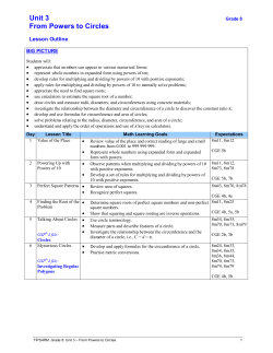 TIPS4RM Grade 8 Unit 3
