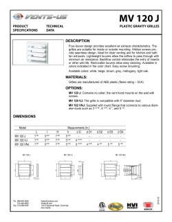 MV 120 J - Vents-US