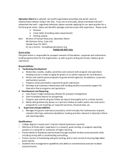 Operation Warm is a national, non-profit organization providing new