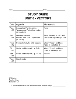 STUDY GUIDE UNIT 6