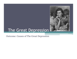 The Great Depression