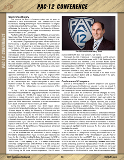 pac-12 conference
