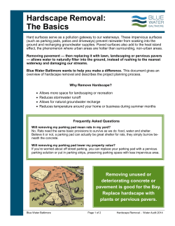 Hardscape Removal: The Basics