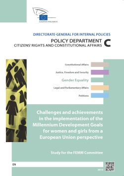 Challenges and achievements in the implementation of the