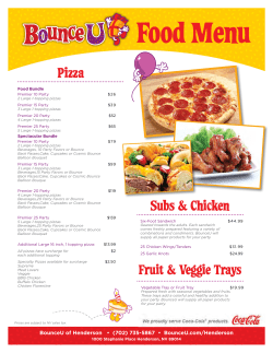 Food Menu