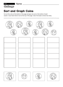 Unit 6-2 Sort and Graph Coins