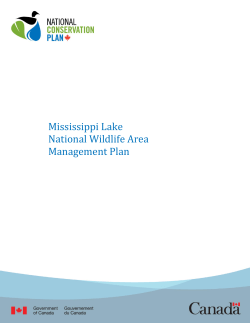 Mississippi Lake NWA Management Plan