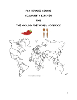 fcj refugee centre community kitchen 2008 the around the world
