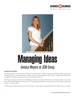 Jessica Meyers at JEM Group