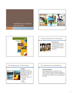 MATHEMATICAL THOUGHT AND PRACTICE The Basic Elements