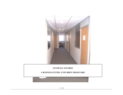 1 / 12 centrale affaires a business center 15 mn drive from paris