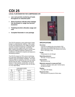 25 Datasheet - Universal Flow Monitors