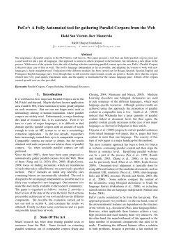 PaCo2: A Fully Automated tool for gathering Parallel Corpora from