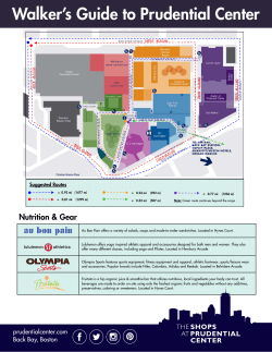 here - Prudential Center