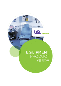 equipment product guide