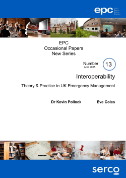 here - Emergency Planning College