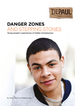 danger zones and stepping stones