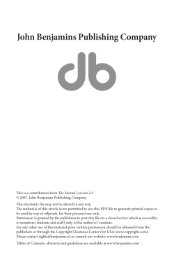 Cross-modal repetition priming with homophones provides clues