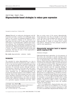 Oligonucleotide-based strategies to reduce gene