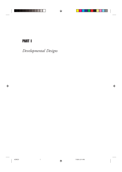 Issues in the Use of Longitudinal and Cross