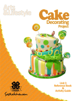 Saskatchewan Cake Decorating Three