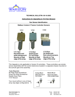 09-16-2003 Instructions for Upgrading to V3.3 Sun