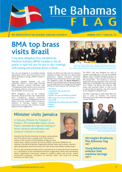 bmA top brass visits brazil - The Bahamas Maritime Authority