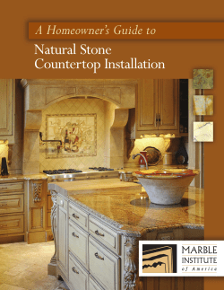 Homeowner`s Guide to Countertop Installation