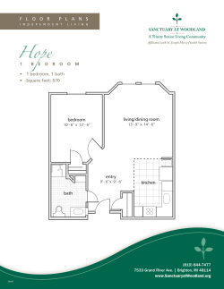 &bull; 1 bedroom, 1 bath &bull; Square feet: 570 1