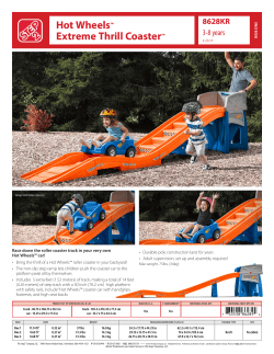 Hot Wheels&trade; Extreme Thrill Coaster