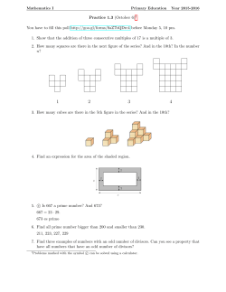Practice 1.3 (October 6) You have to fill this poll http://goo.gl/forms
