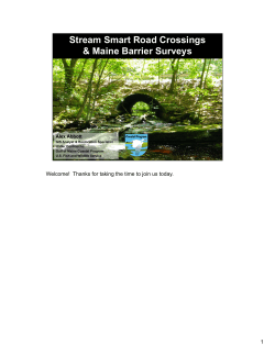 Stream Smart Crossings&hellip;