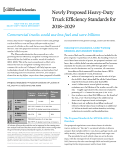 duty truck - Union of Concerned Scientists