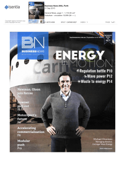 Read More... - Carnegie Wave Energy
