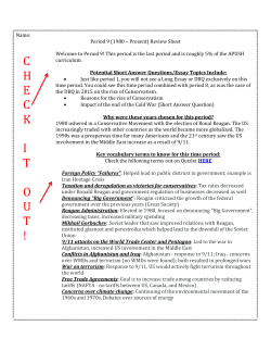 APUSH TP9 Review