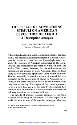 A Descriptive Analysis