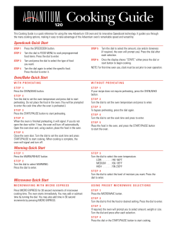 Cooking Guide - GE Appliances