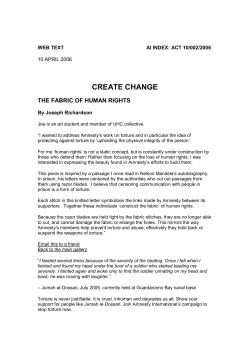 the fabric of human rights