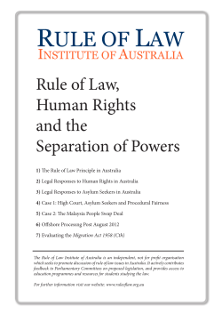 Rule of Law Institute of Australia