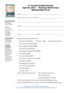 Commitment Form - Jake`s Help From Heaven