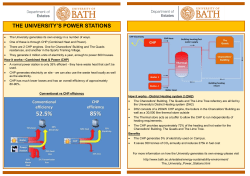 the university`s power stations