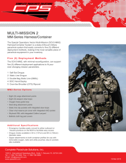MM2 Product Brochure - Complete Parachute Solutions