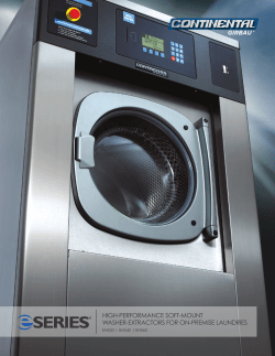 Product Brochure - Continental Girbau